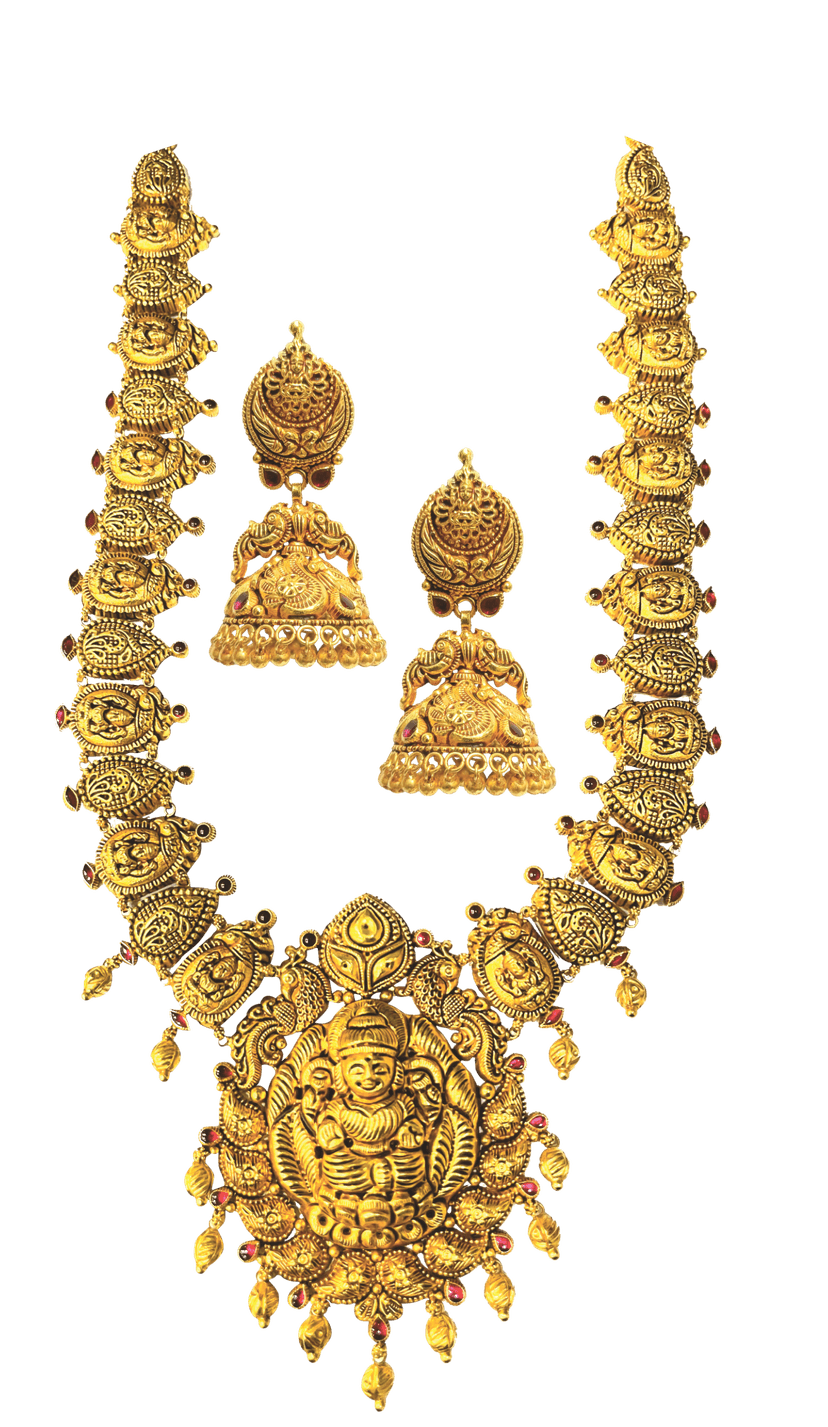 Meenakari Peacock Necklace